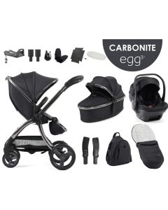 egg3® dječja kolica 12u1 - Carbonite