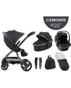 egg3® dječja kolica 6u1 - Carbonite
