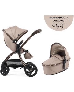 egg3® dječja kolica 2u1 - Special Edition Houndstooth Almond