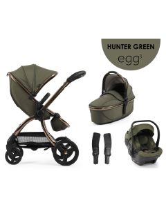 egg3® dječja kolica 4u1 - Hunter Green