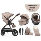 egg3® dječja kolica 6u1 - Special Edition Houndstooth Almond